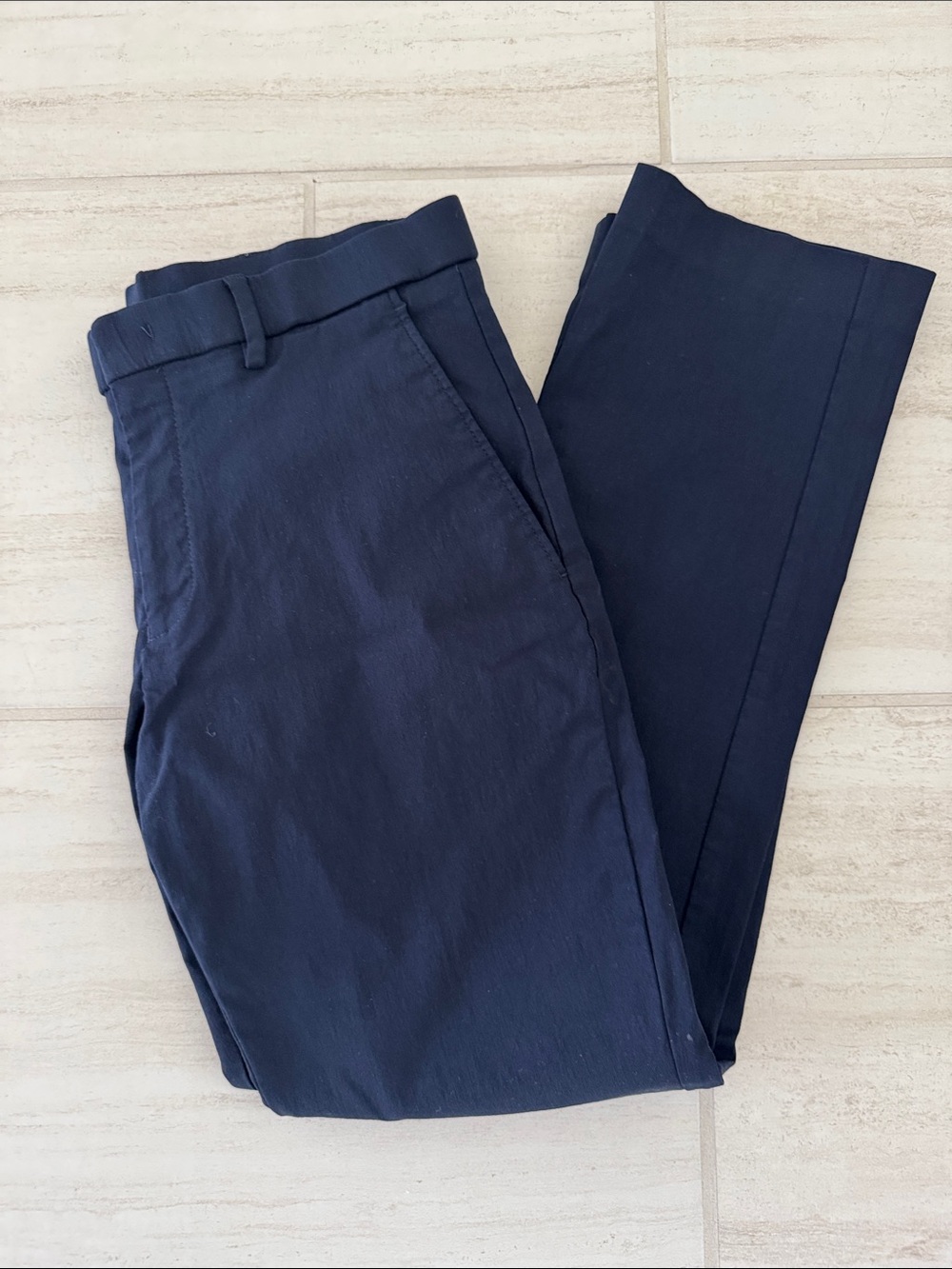 Tommy Hilfiger Men's Navy Dress Pants - Classic Tailored Fit